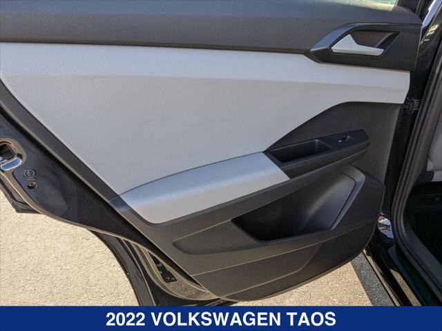 used 2022 Volkswagen Taos car, priced at $19,555