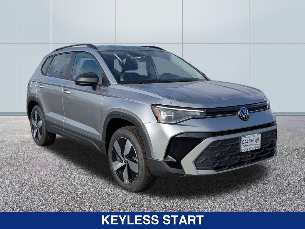 new 2025 Volkswagen Taos car, priced at $29,221