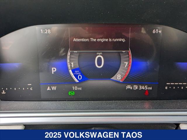 new 2025 Volkswagen Taos car, priced at $30,183