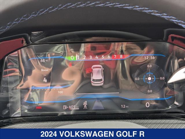 new 2024 Volkswagen Golf R car, priced at $48,439