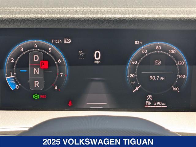 new 2025 Volkswagen Tiguan car, priced at $31,921
