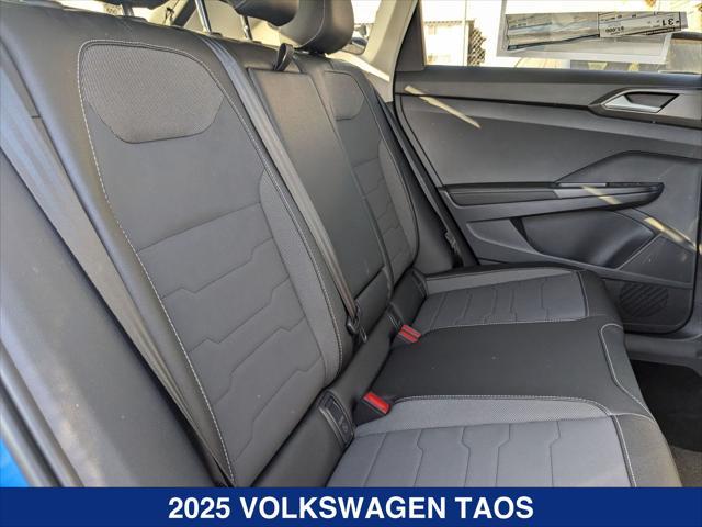 new 2025 Volkswagen Taos car, priced at $33,061