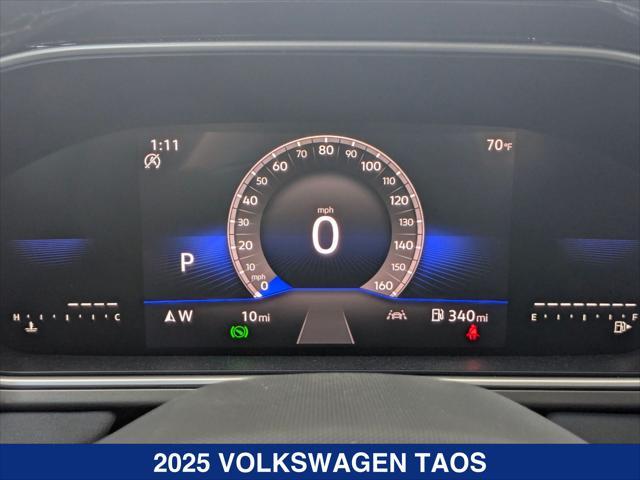 new 2025 Volkswagen Taos car, priced at $32,327