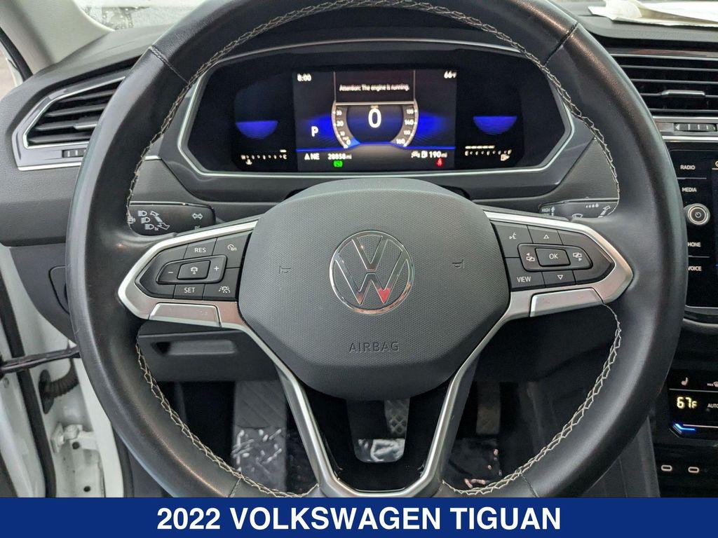 used 2022 Volkswagen Tiguan car, priced at $22,389