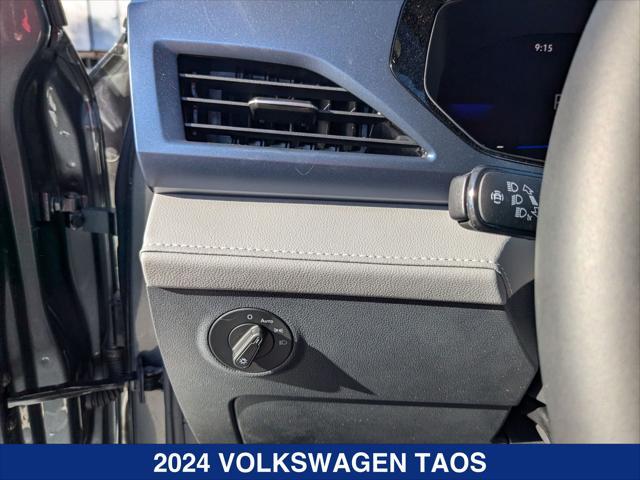 new 2024 Volkswagen Taos car, priced at $30,521