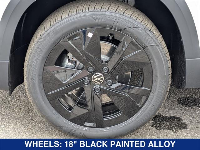 new 2025 Volkswagen Taos car, priced at $33,119