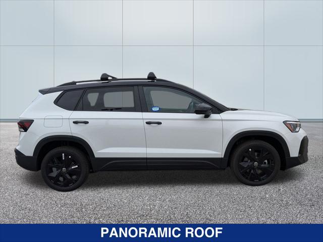 new 2025 Volkswagen Taos car, priced at $33,119