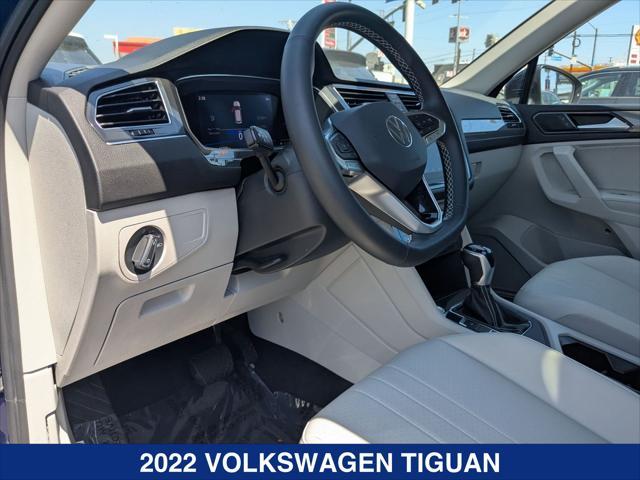 used 2022 Volkswagen Tiguan car, priced at $25,100