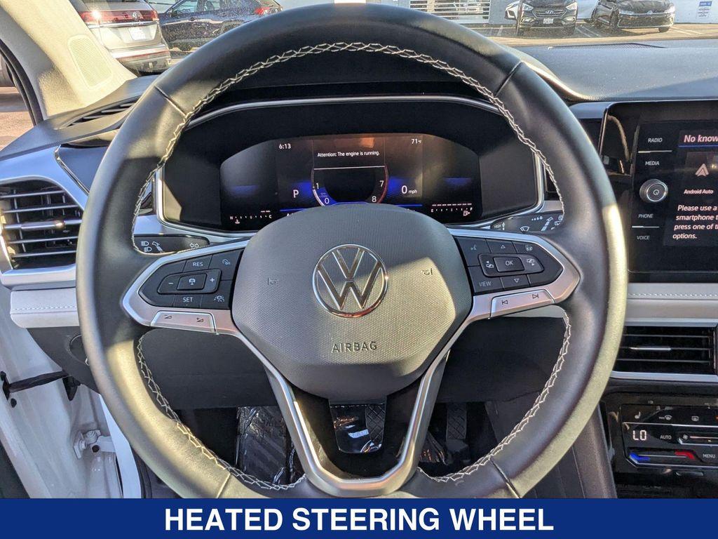 used 2025 Volkswagen Taos car, priced at $28,888
