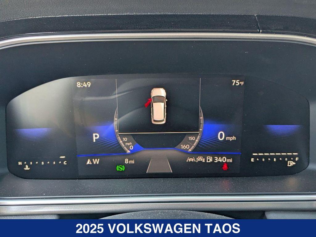 new 2025 Volkswagen Taos car, priced at $33,401