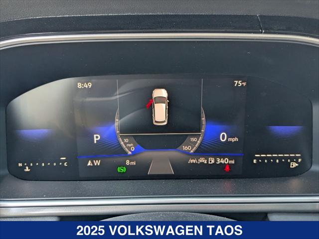new 2025 Volkswagen Taos car, priced at $33,401