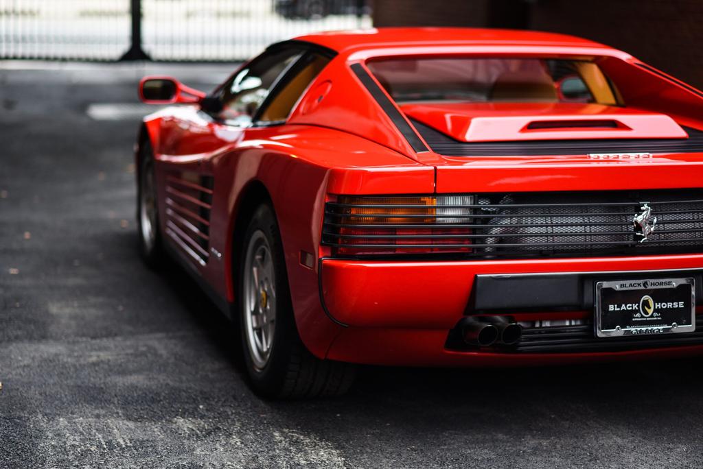 used 1991 Ferrari Testarossa car, priced at $139,000