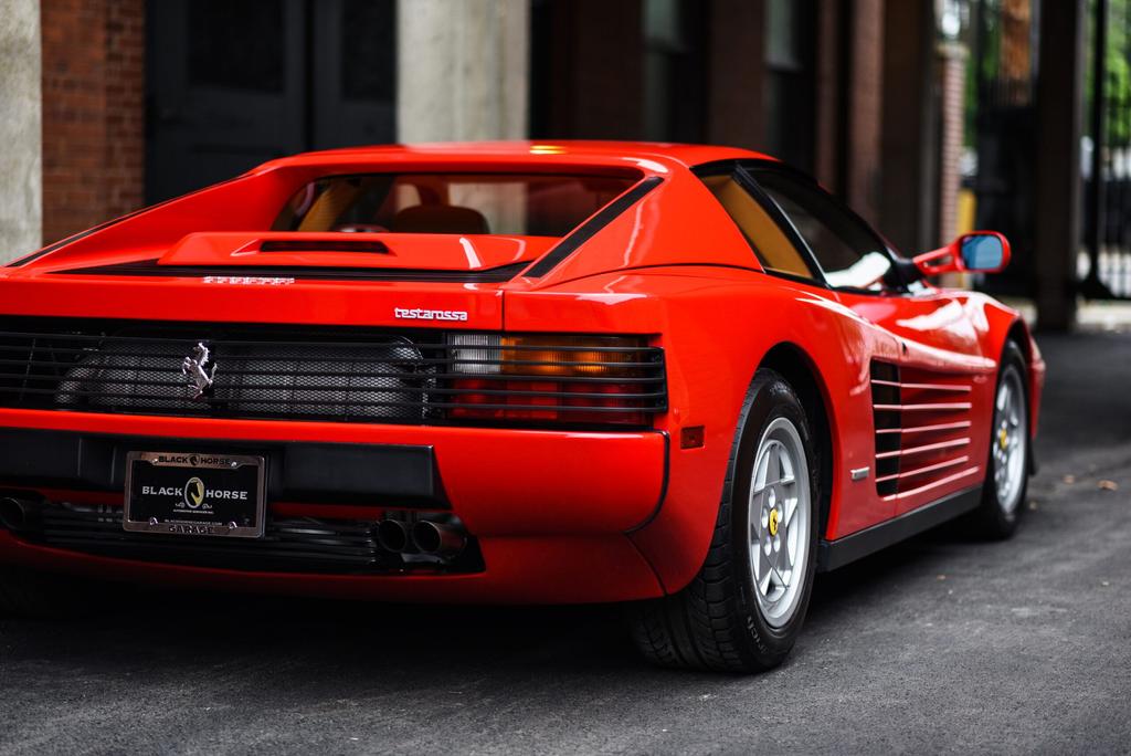 used 1991 Ferrari Testarossa car, priced at $139,000