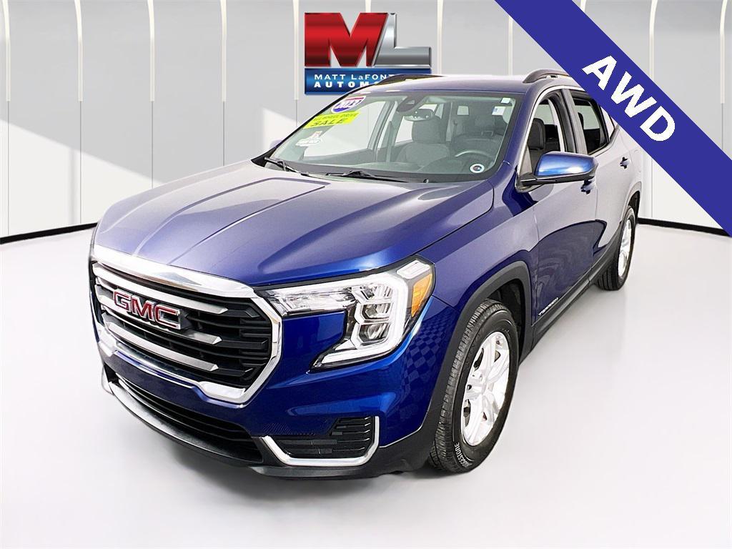 used 2023 GMC Terrain car, priced at $24,589