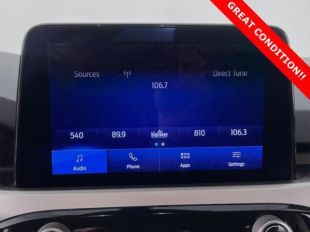 used 2020 Ford Escape car, priced at $16,831