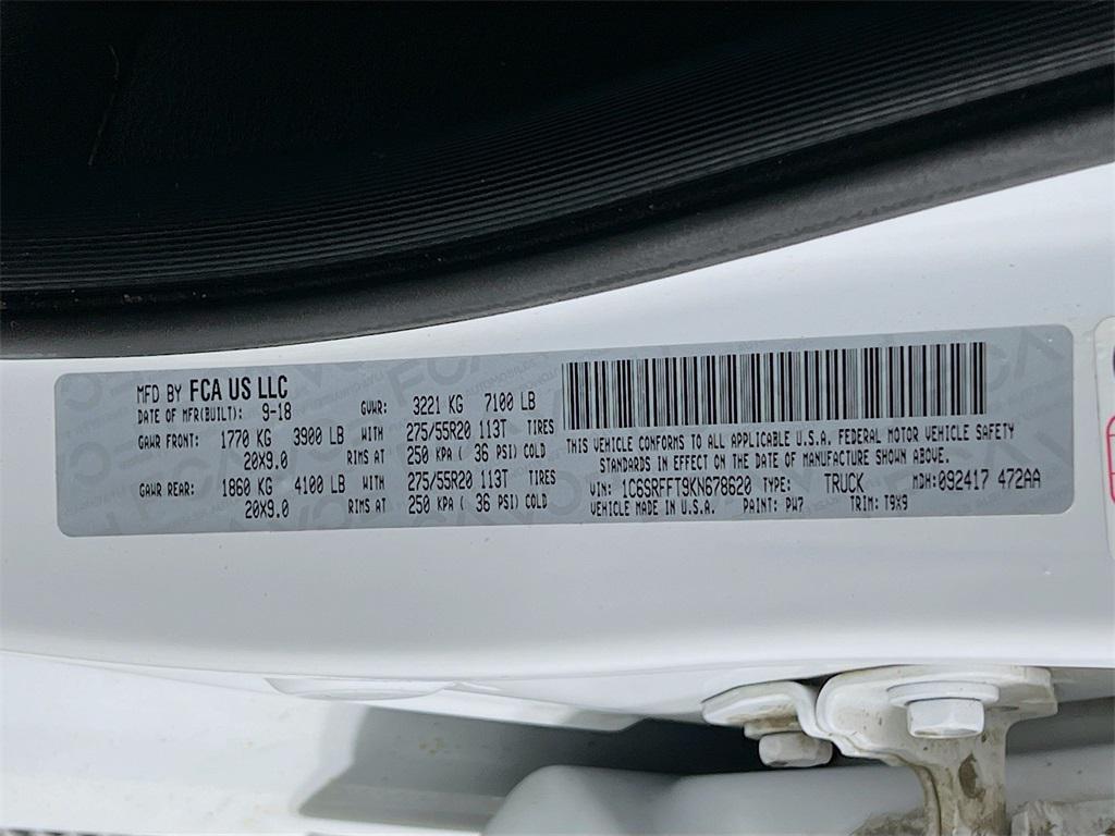 used 2019 Ram 1500 car, priced at $24,849