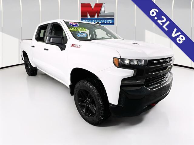 used 2021 Chevrolet Silverado 1500 car, priced at $34,618