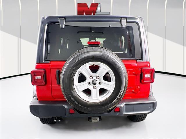 used 2022 Jeep Wrangler Unlimited car, priced at $27,699