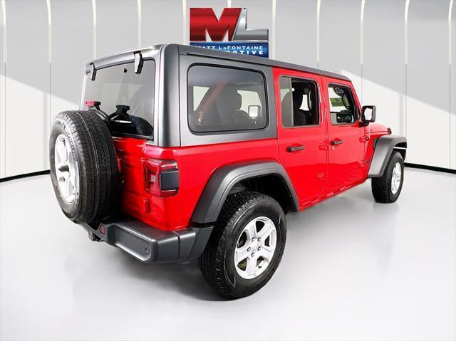 used 2022 Jeep Wrangler Unlimited car, priced at $27,699