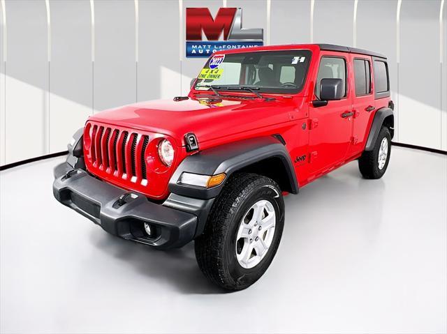 used 2022 Jeep Wrangler Unlimited car, priced at $27,699