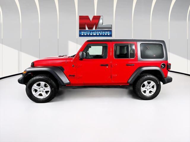 used 2022 Jeep Wrangler Unlimited car, priced at $27,699