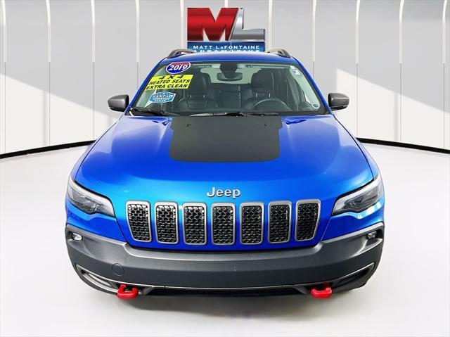 used 2019 Jeep Cherokee car, priced at $17,809