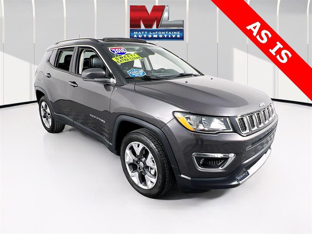 used 2018 Jeep Compass car, priced at $12,995