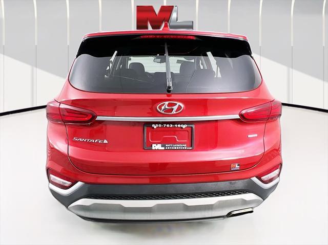 used 2020 Hyundai Santa Fe car, priced at $15,995