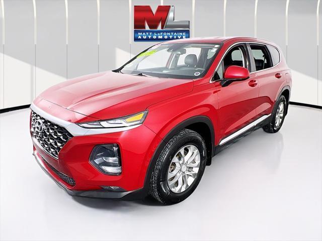 used 2020 Hyundai Santa Fe car, priced at $15,995