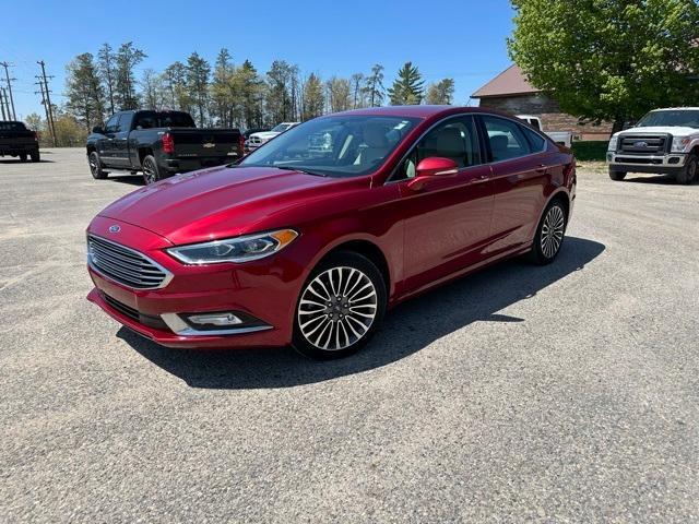 used 2018 Ford Fusion car, priced at $15,638