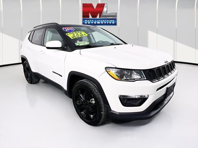 used 2021 Jeep Compass car, priced at $20,147