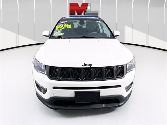 used 2021 Jeep Compass car, priced at $20,147