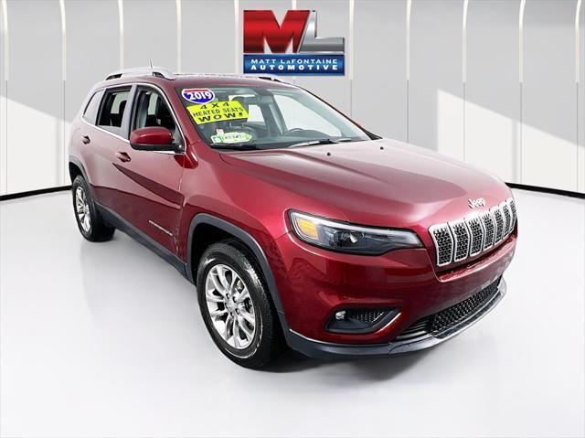 used 2019 Jeep Cherokee car, priced at $14,999