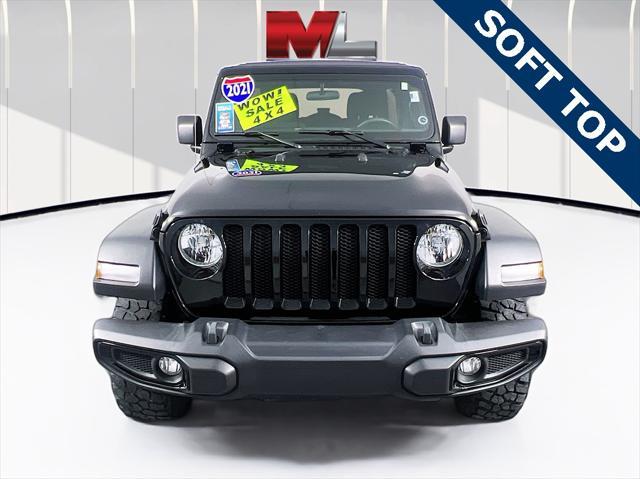 used 2021 Jeep Wrangler Unlimited car, priced at $31,899