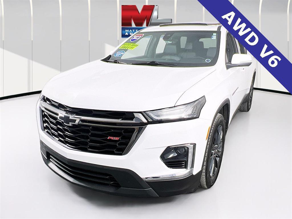 used 2023 Chevrolet Traverse car, priced at $39,377