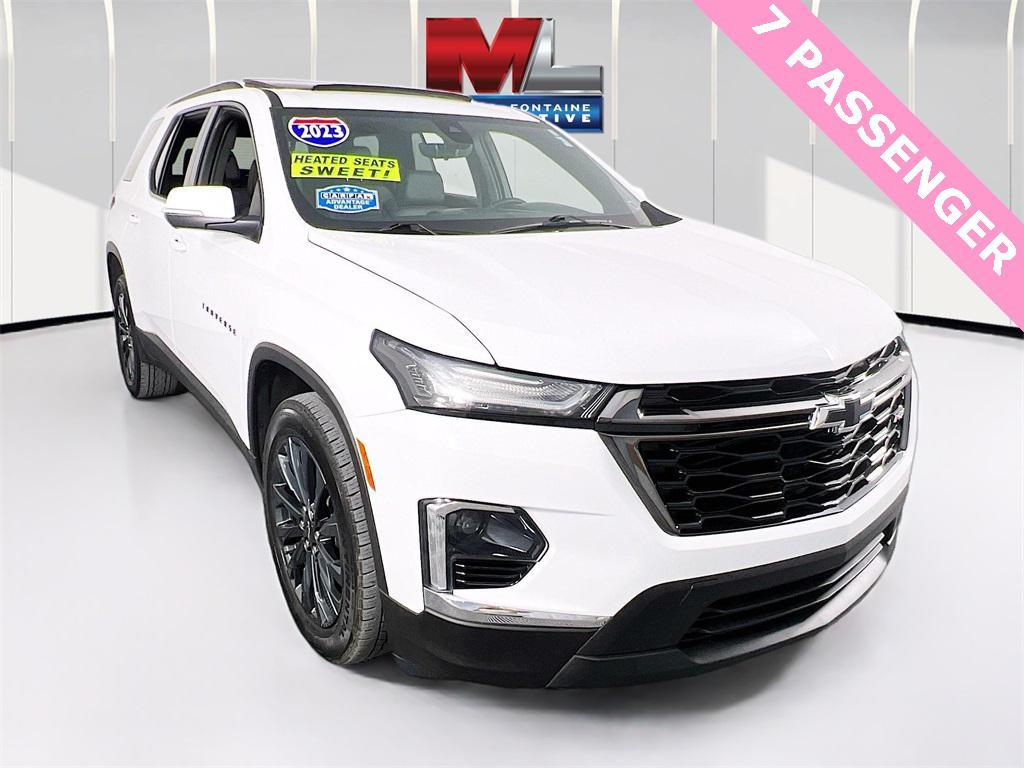 used 2023 Chevrolet Traverse car, priced at $39,225