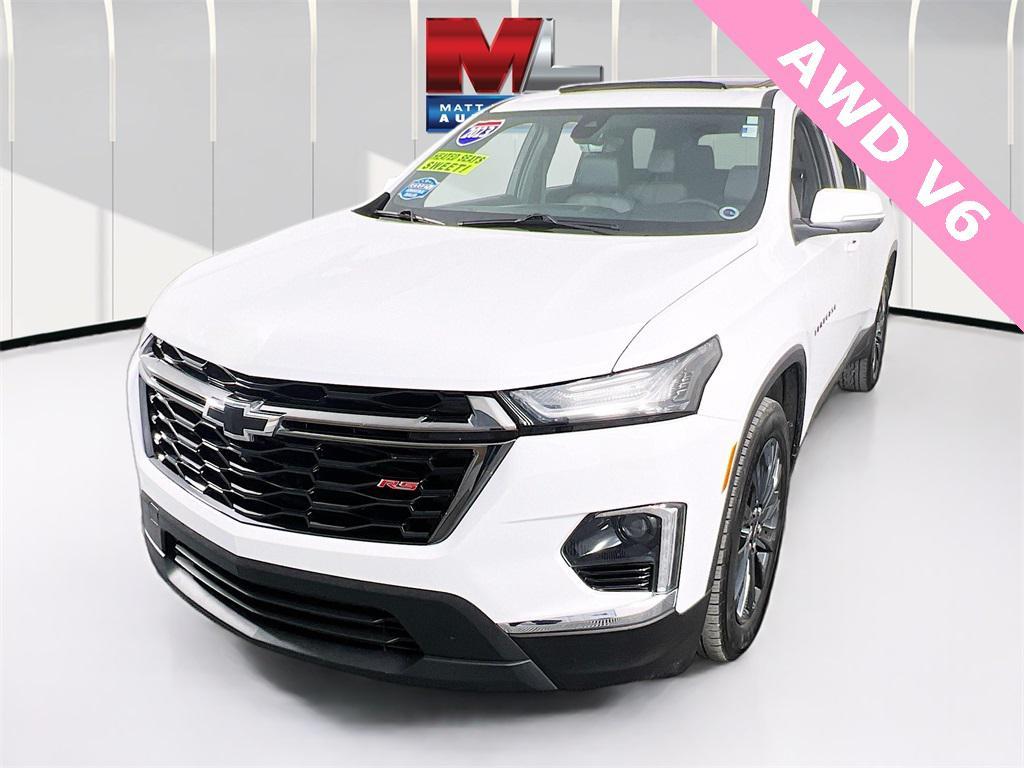 used 2023 Chevrolet Traverse car, priced at $39,225