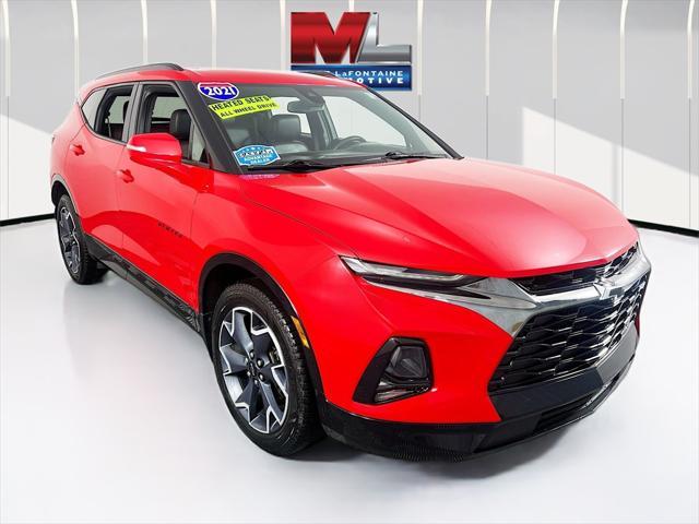 used 2021 Chevrolet Blazer car, priced at $26,539