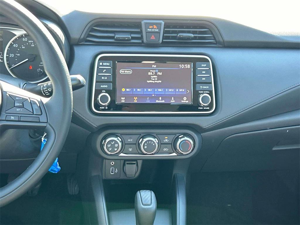 new 2025 Nissan Versa car, priced at $17,677