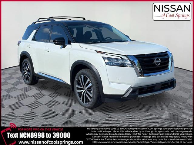 new 2024 Nissan Pathfinder car, priced at $47,058