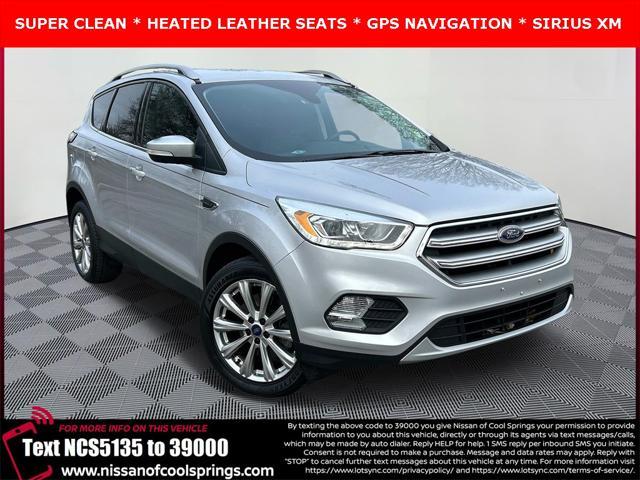 used 2017 Ford Escape car, priced at $12,500