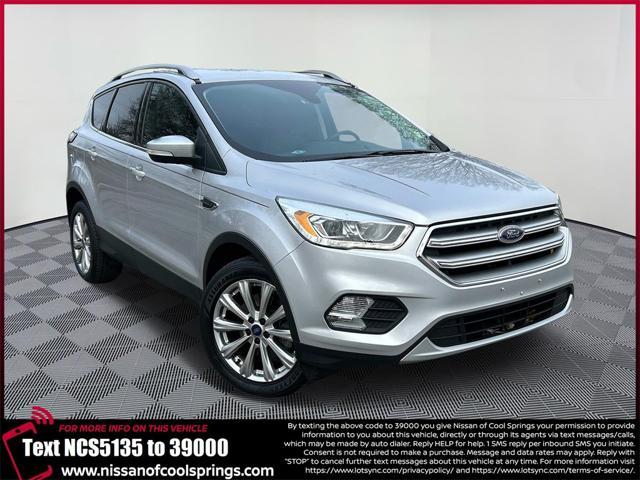 used 2017 Ford Escape car, priced at $13,500