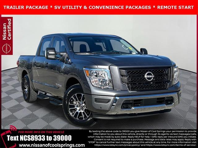 used 2024 Nissan Titan car, priced at $39,500