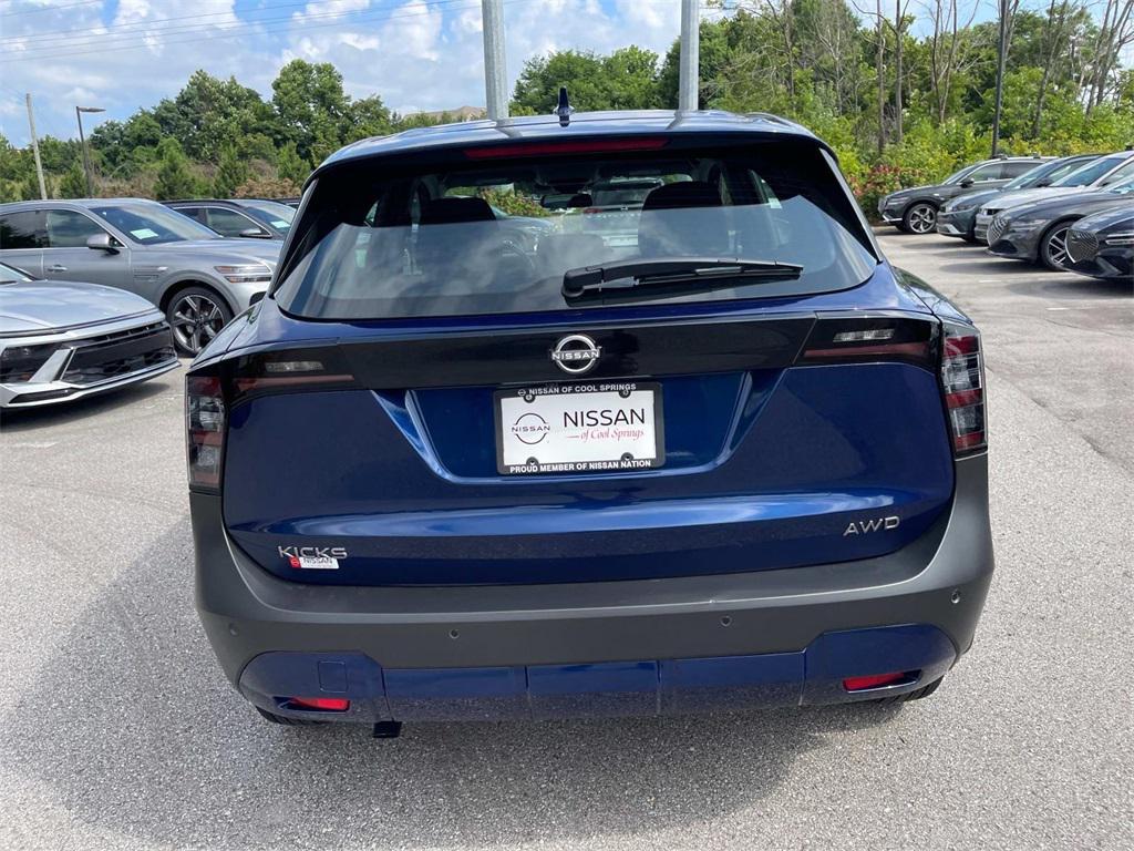 used 2025 Nissan Kicks car, priced at $19,705