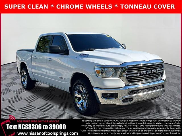 used 2021 Ram 1500 car, priced at $27,000