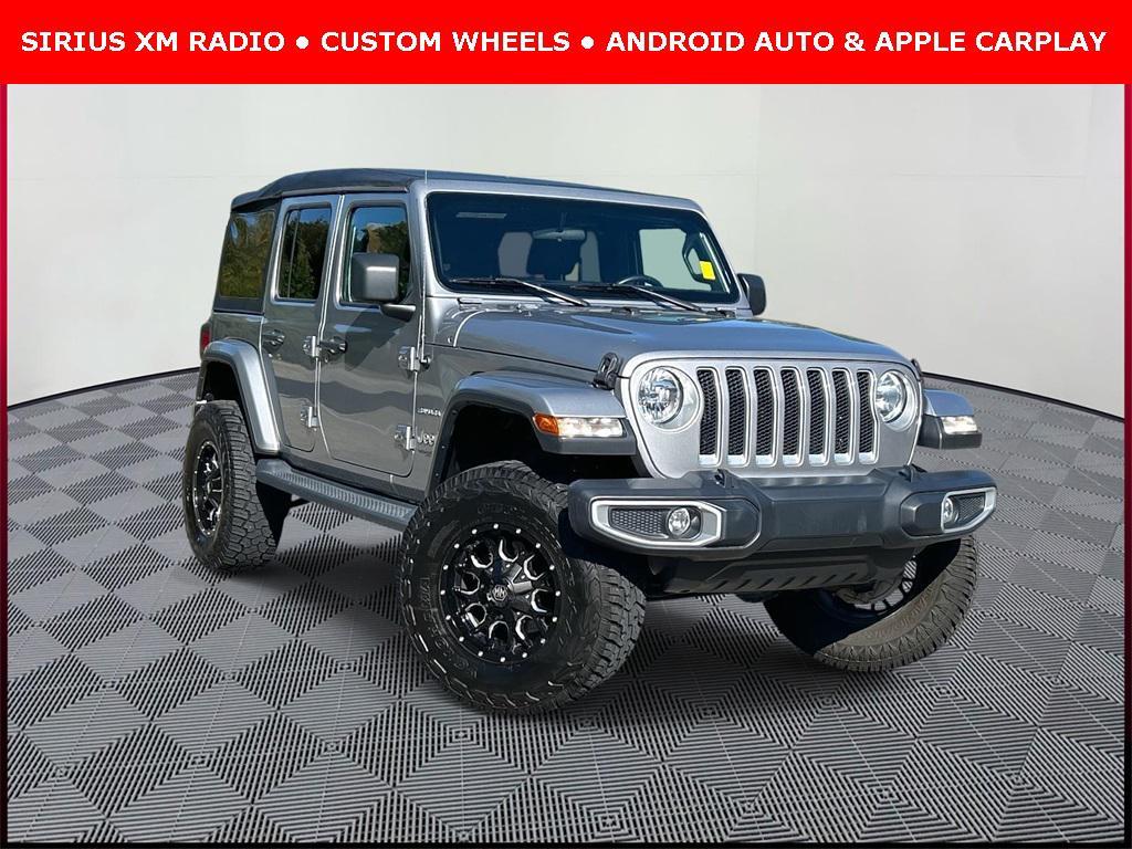 used 2020 Jeep Wrangler Unlimited car, priced at $23,098