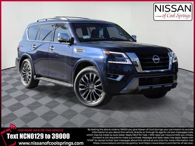 new 2024 Nissan Armada car, priced at $62,587