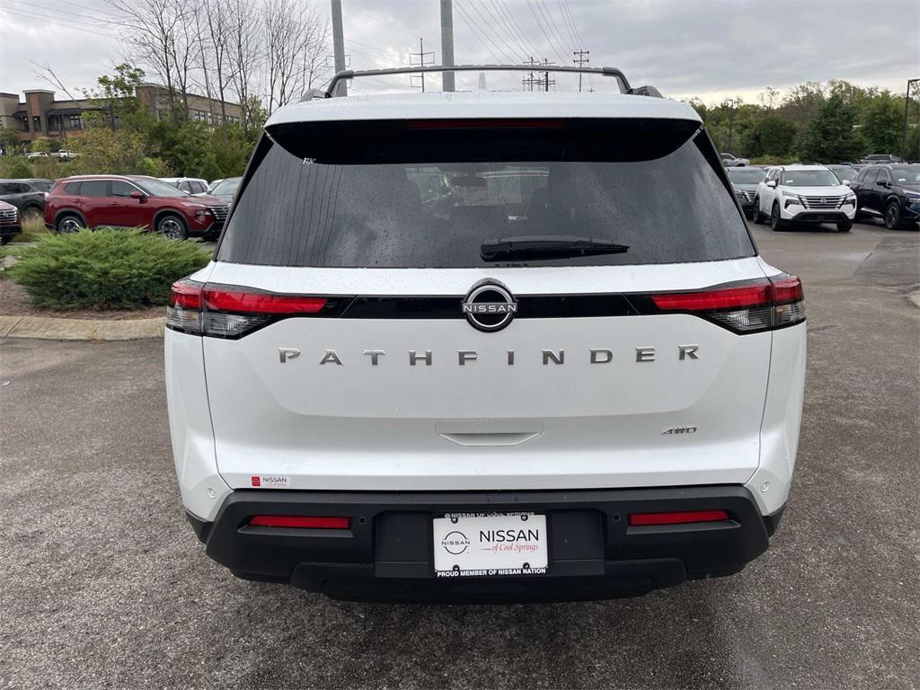 new 2025 Nissan Pathfinder car, priced at $35,578