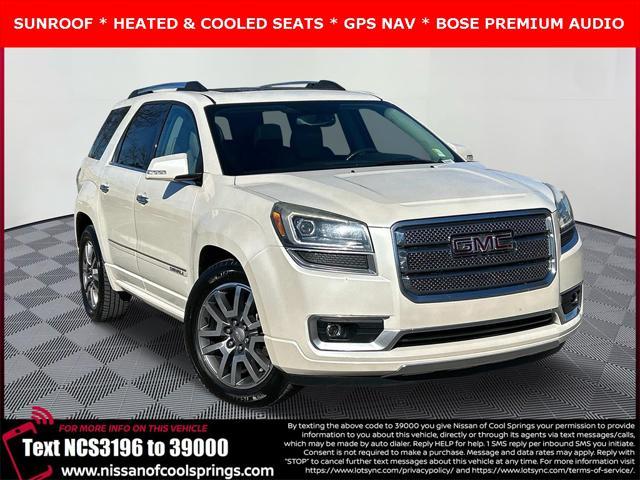 used 2013 GMC Acadia car, priced at $8,800