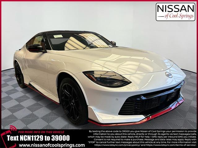 new 2024 Nissan Z car, priced at $59,477